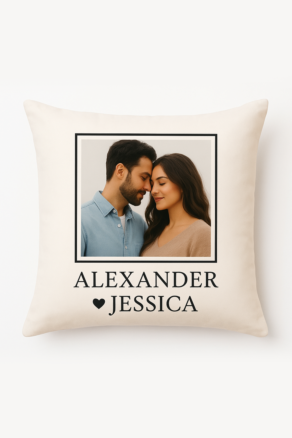 Cushions & Pillows – With couple names or photos