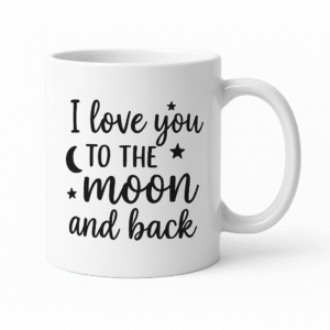 Mugs & Glasses – Printed couple designs or love quotes