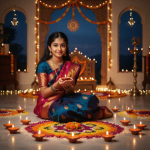 Diwali Diyas (Electric _ Clay Decorative)