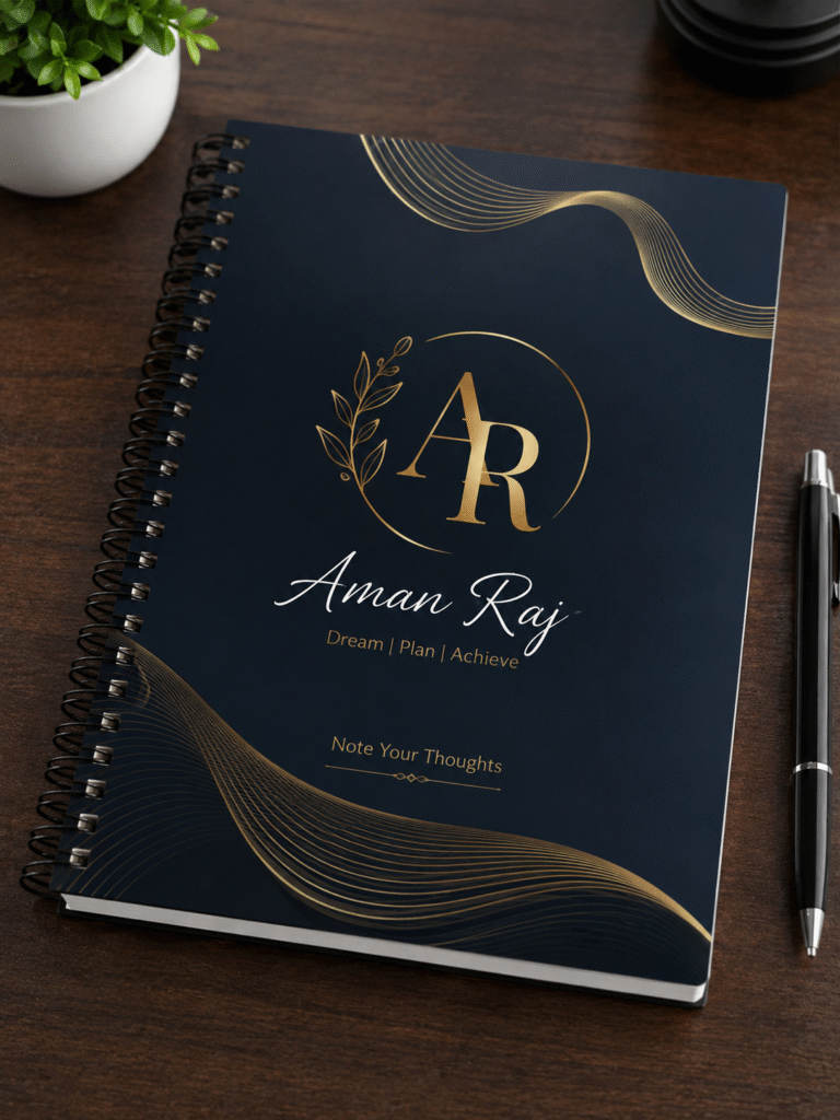 printing on Notebook Cover Custom in Lucknow all type of design